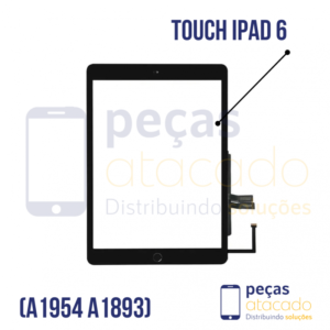 TOUCH IPAD 6 (A1954 A1893) PRETO