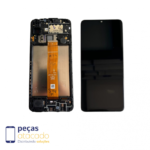 FRONTAL SAMSUNG A12 (SM-A125) COM ARO ORIGINAL NACIONAL IPS