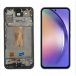 S-0864 FRONTAL SAMSUNG A54 5G (A546) PRETO SEM ARO NACIONAL OLED